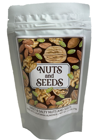 NEW! 2.5 oz  Sweet & Salty Nuts and Seeds