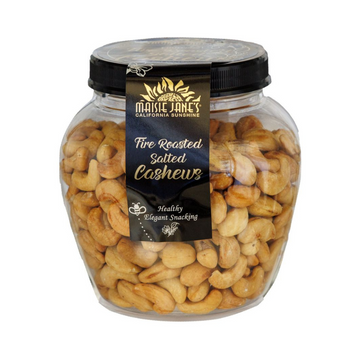 Fire Roasted & Salted Cashews - Party Jar