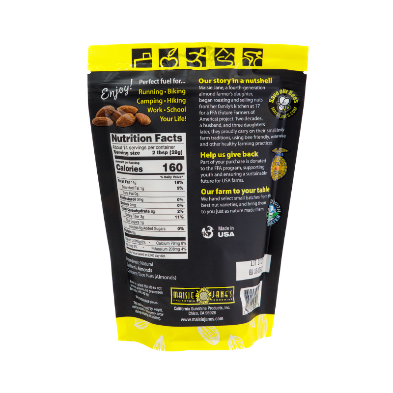 14 oz Natural Almonds