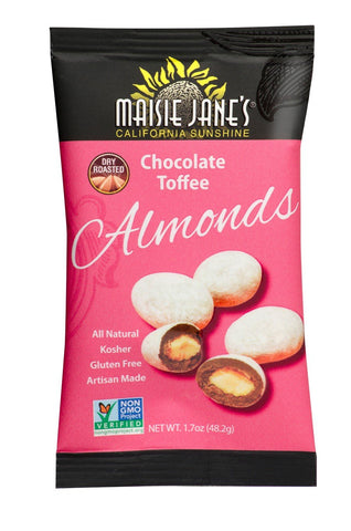 6-pack Chocolate Toffee Almonds