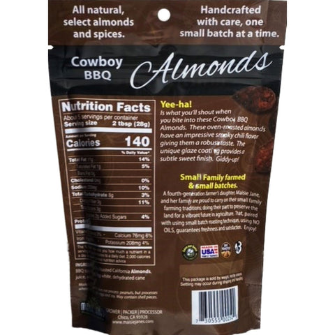 5 oz Cowboy BBQ Almonds