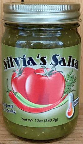 Silvia’s Salsa Green Salsa - Medium