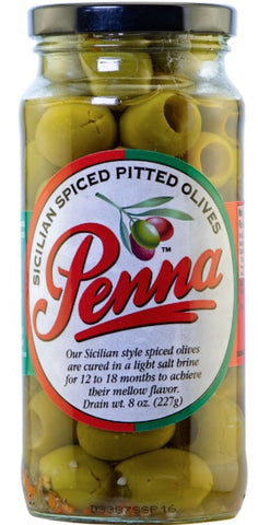 Penna Sicilian Spiced Pitted Olives