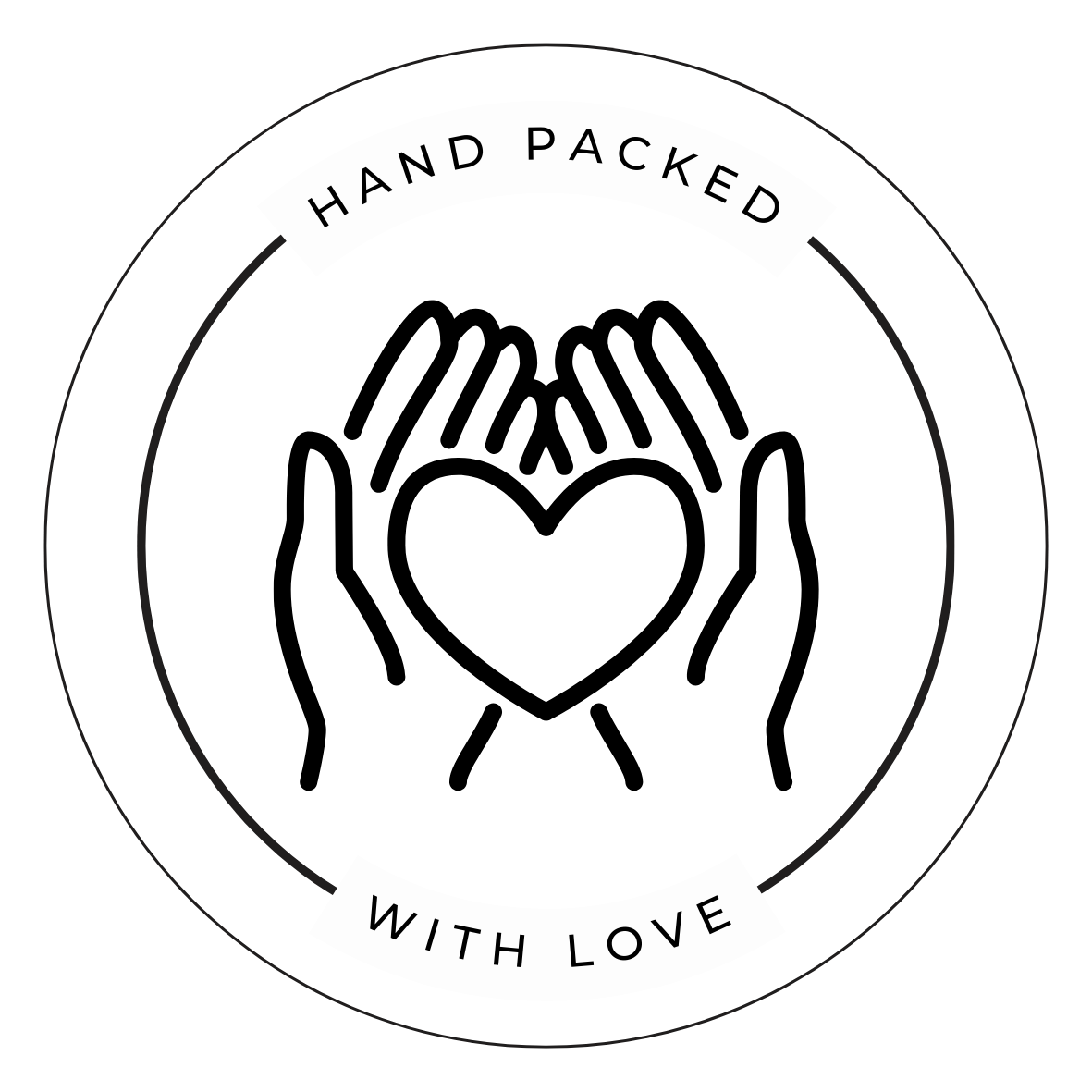 Hand packed with love