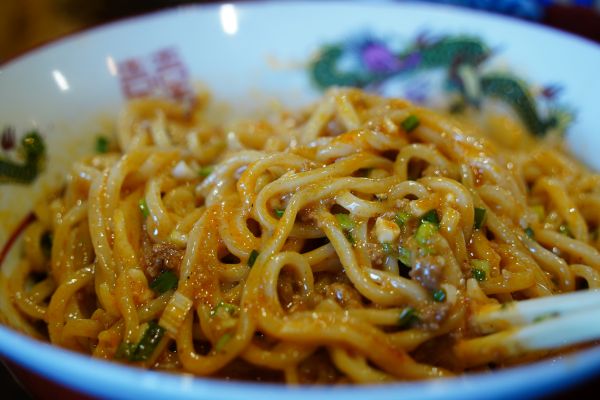 Bowl of Dan Dan noodles