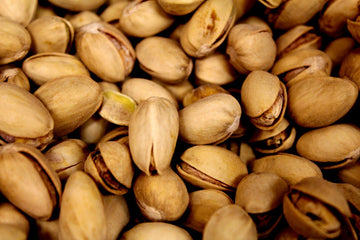 Pistachios in a pile