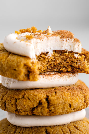 Almond Butter Pumpkin Cookies