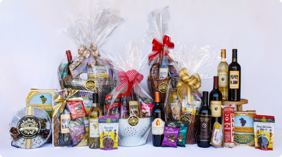 Gift Baskets with Wine