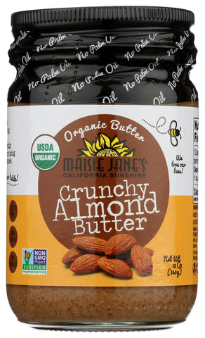 Organic Crunchy Almond Butter