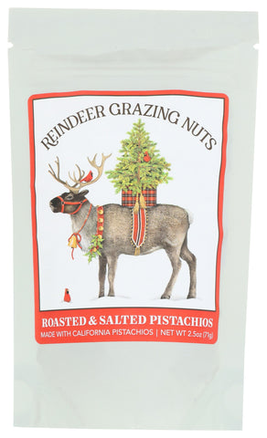 Reindeer Grazing Nuts - Roasted Salted Pistachios