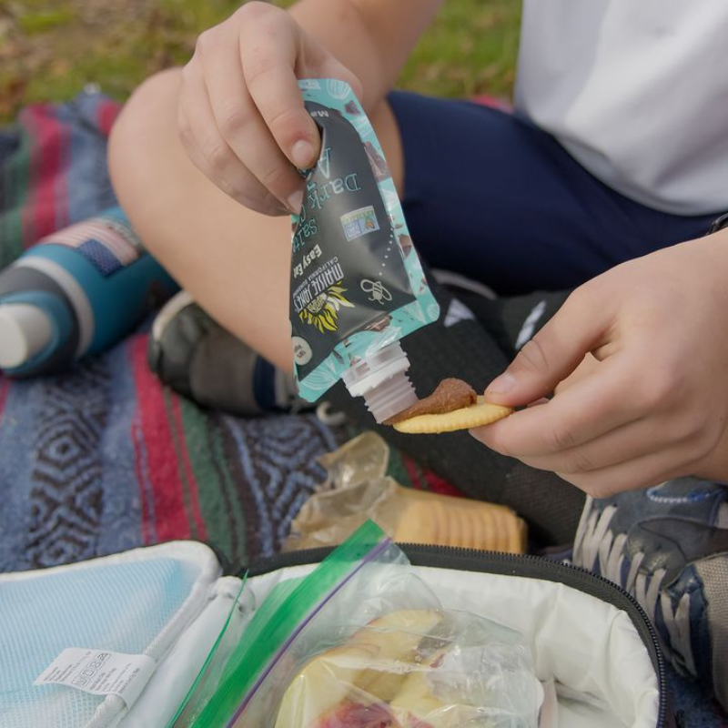 Easy Eat Salted Dark Chocolate Almond Butter-Squeeze Pouch