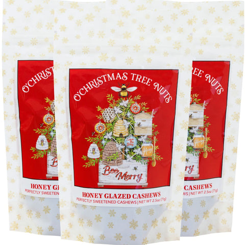 O'Christmas Tree Nuts - Honey Glazed Cashews