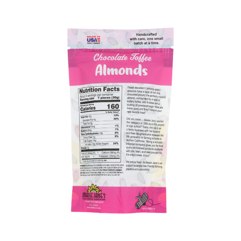 Chocolate Toffee Almonds