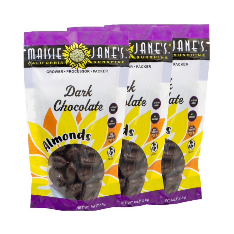 Dark Chocolate Almonds