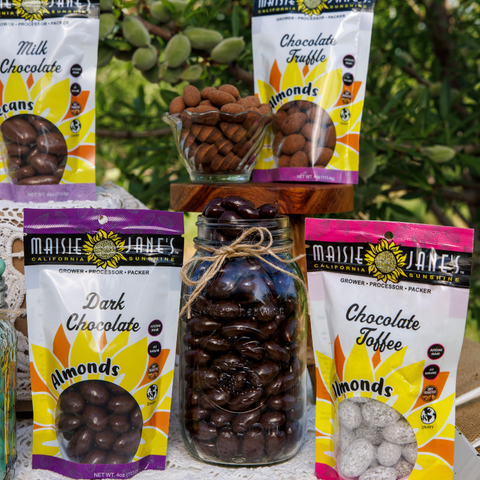 Dark Chocolate Almonds