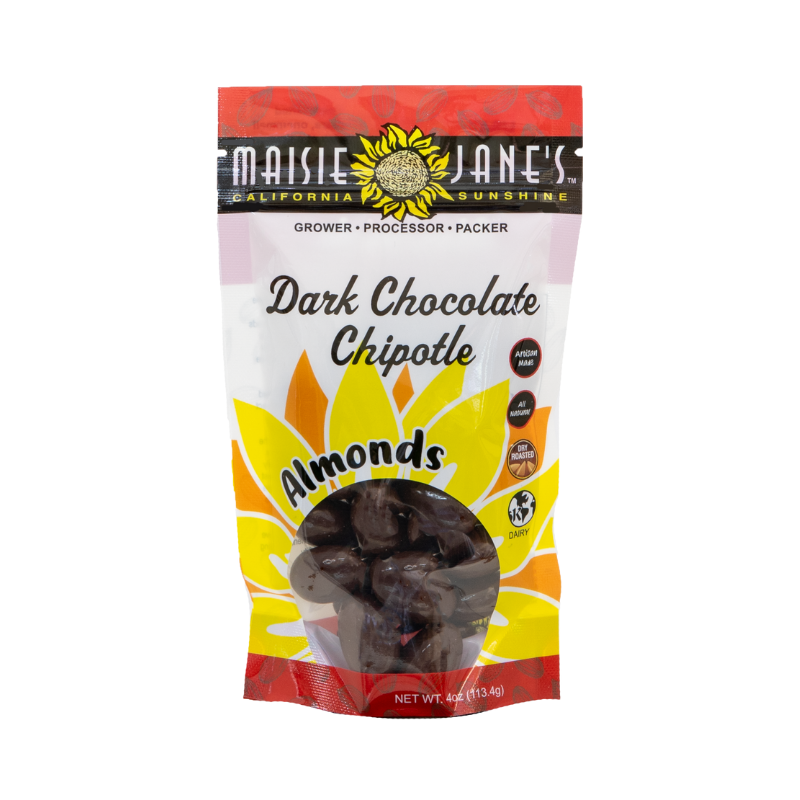 Dark Chocolate Chipotle Almonds