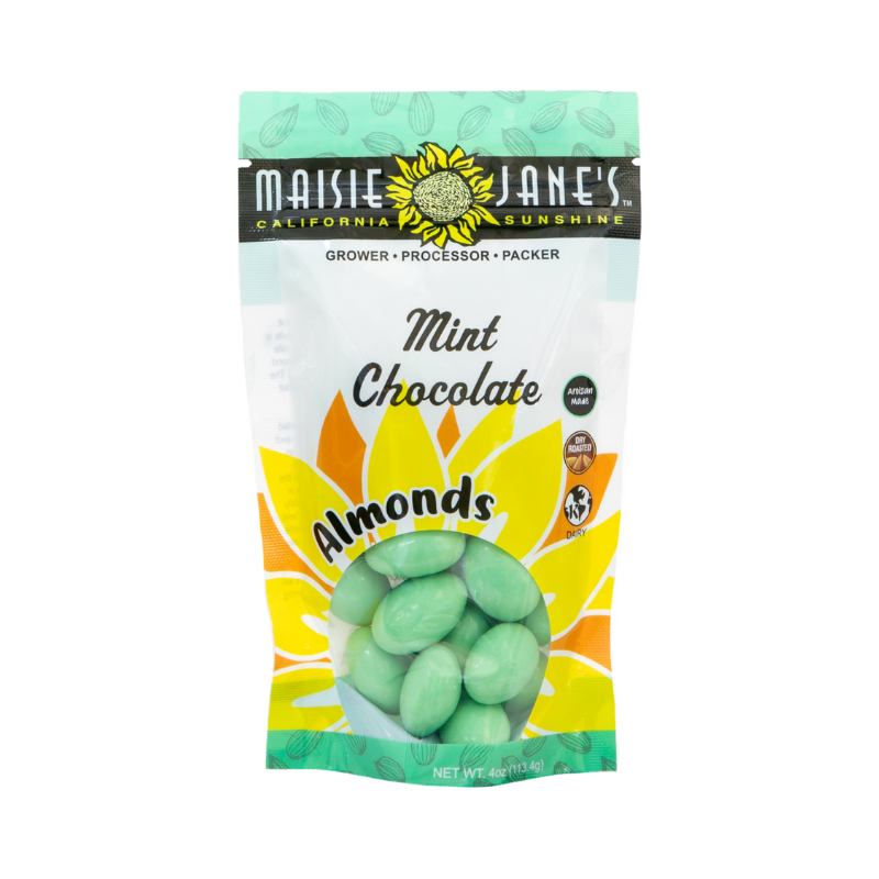 Mint Chocolate Almonds