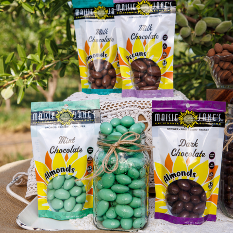 Mint Chocolate Almonds