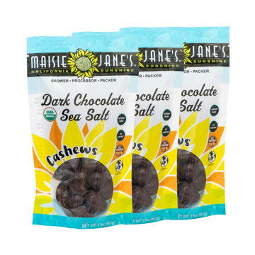 Organic Dark Chocolate Sea Salt Cashews