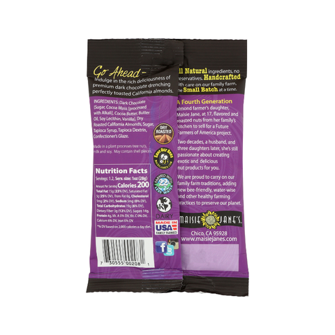 6-pack Dark Chocolate Almonds