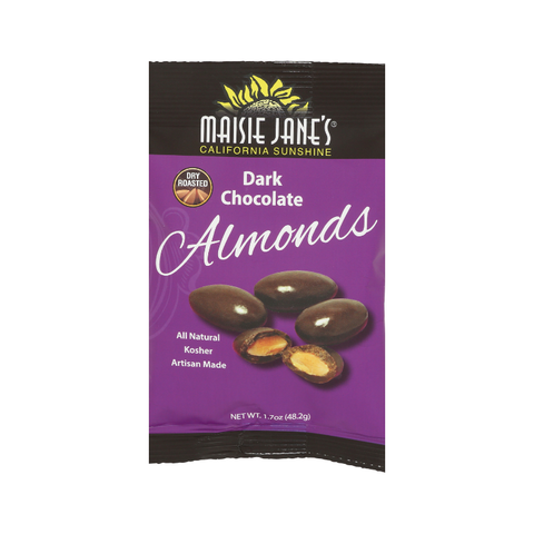 6-pack Dark Chocolate Almonds