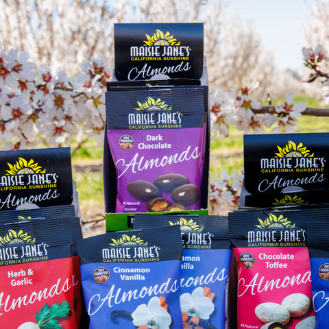 6-pack Dark Chocolate Almonds
