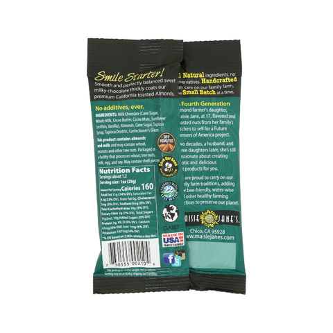 6-pack Milk Chocolate Almonds