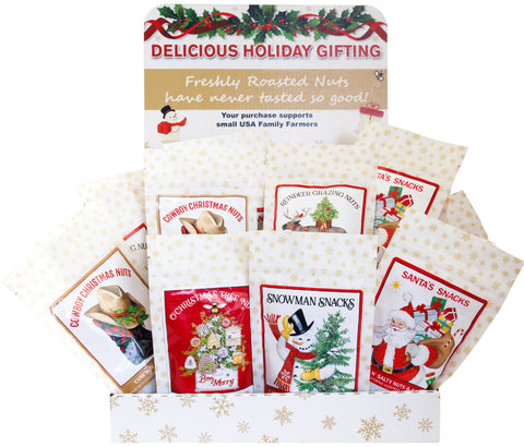 Holiday Gifting Snacking Nuts 18 ct. Variety Box