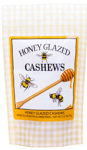 Bee - Honey Glazed Cashews