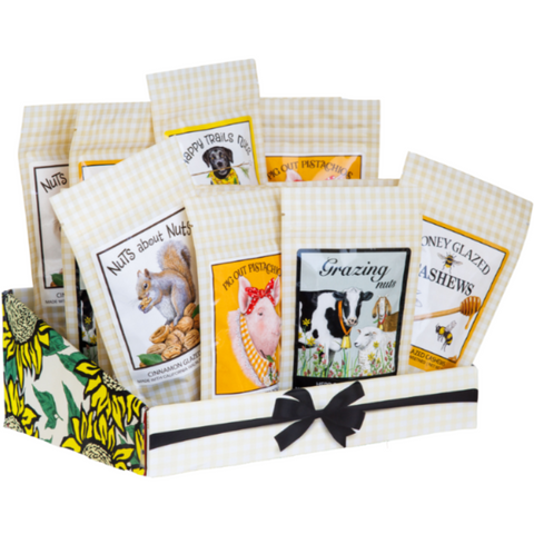 Snack & Gift Nuts/Critter Collection-18 Pk variety