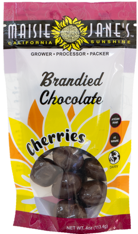 4 oz Brandied Chocolate Cherries