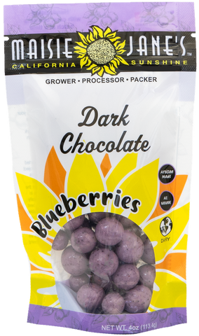 4 oz Dark Chocolate Blueberries