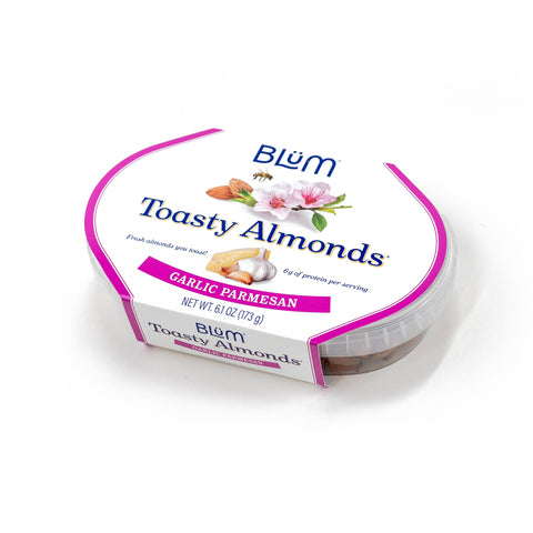 NEW! Blüm 6 oz Garlic Parmesan Toasty Almonds