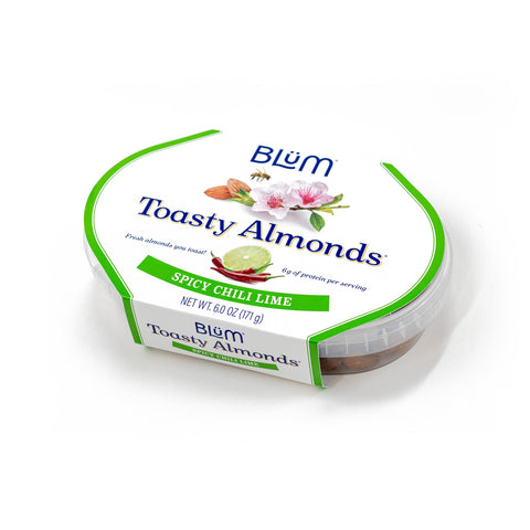 NEW! Blüm 6 oz Spicy Chili Lime Toasty Almonds