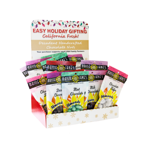 Chocolate Almonds Holiday 18 ct. Variety Box