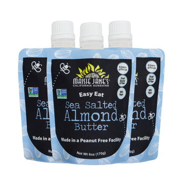 Easy Eat Sea Salted Almonds Butter-Squeeze Pouch