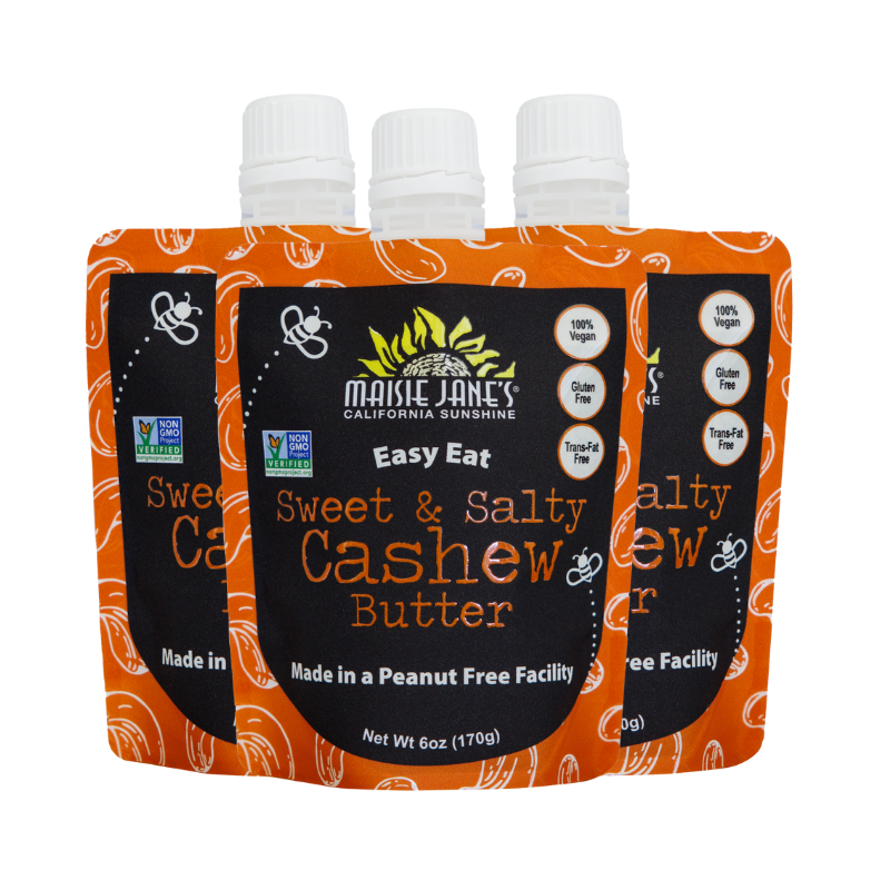 Easy Eat Sweet & Salty Cashew Butter-Squeeze Pouch