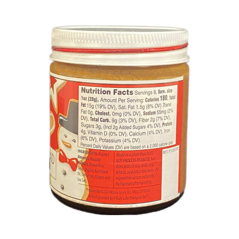 Gingerbread Nut Butter