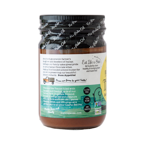 Italian Dark Chocolate Almond Butter (12 oz)