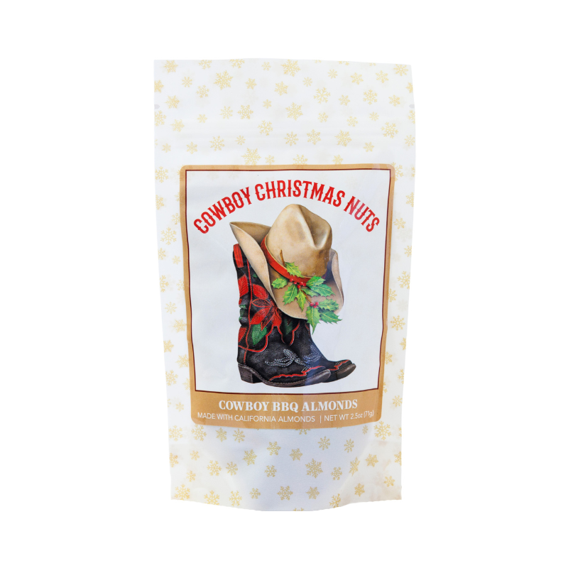 Cowboy Christmas Nuts - Cowboy BBQ Almonds