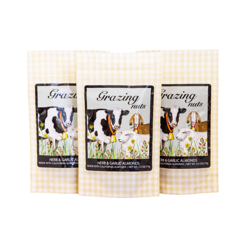 Grazing Nuts - Herb & Garlic Almonds