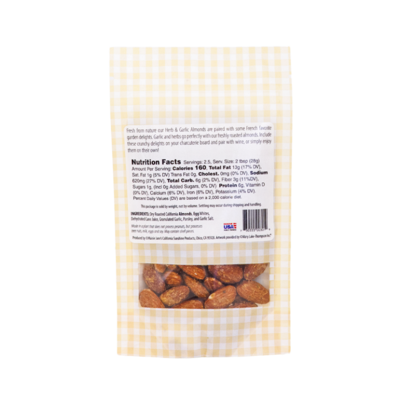 Grazing Nuts - Herb & Garlic Almonds
