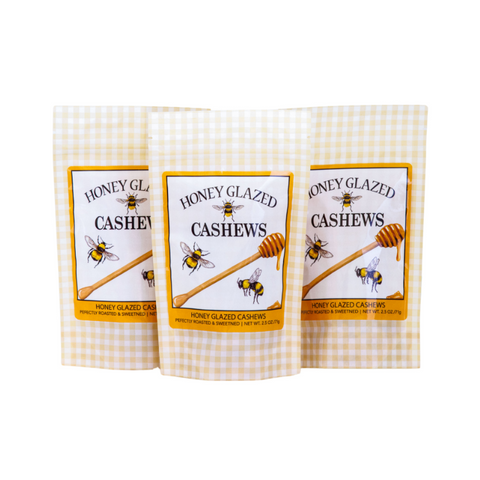 Bee - Honey Glazed Cashews
