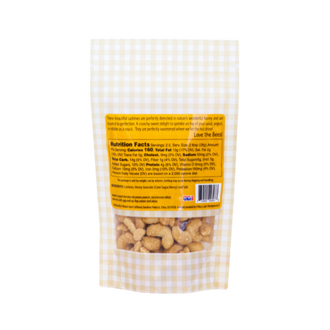 Bee - Honey Glazed Cashews
