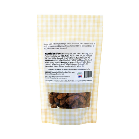 Nuts about Nuts - Cinnamon Glazed Walnuts