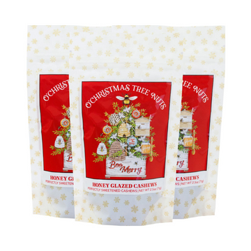 O'Christmas Tree Nuts - Honey Glazed Cashews