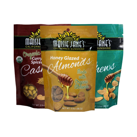 Organic Flavored Nuts Bundle