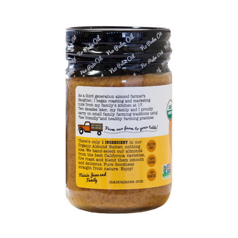 Organic Smooth Almond Butter
