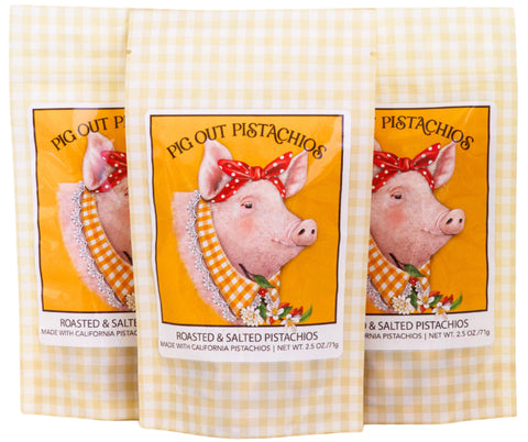 Pig Out Pistachios - Roasted & Salted Pistachios