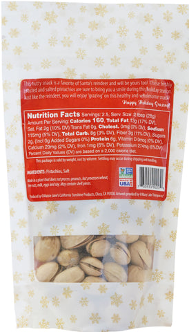 Reindeer Grazing Nuts - Roasted Salted Pistachios
